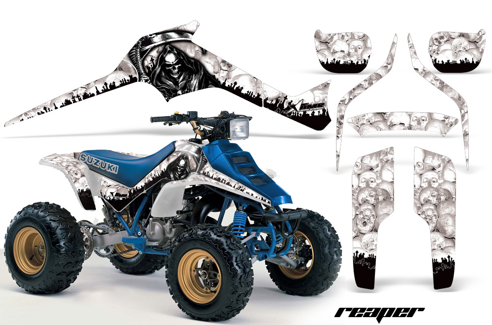 Suzuki LT250R Graphics Kit  Graphics Kit Reaper W